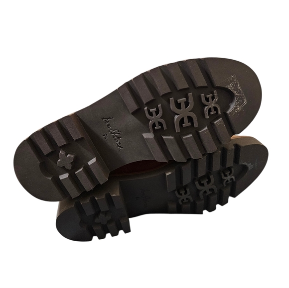 Sam Edelman Kinsley Brown Leather Suede Boho Booties NEW Womens - Picture 6 of 8